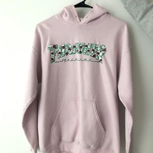 Vintage Pink Thrasher Hoodie